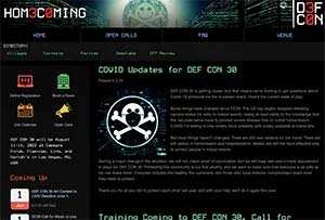 DEF CON 30 website screen shot image