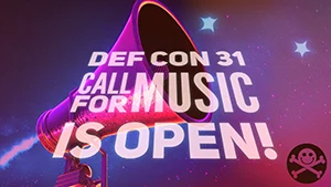 DEF CON music logo Artwork