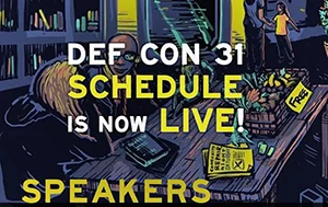 DEF CON 31 Schedule image