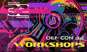 DEF CON 32 workshops image