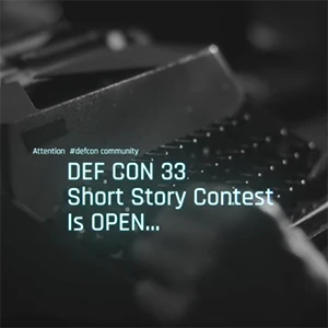 Short story contest open with hands typing