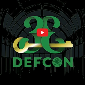 DEF CON 33 and youtube logos