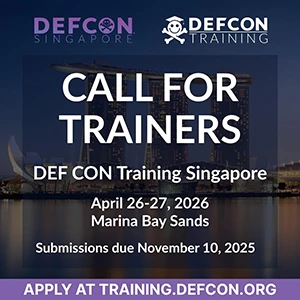 singapore call for training